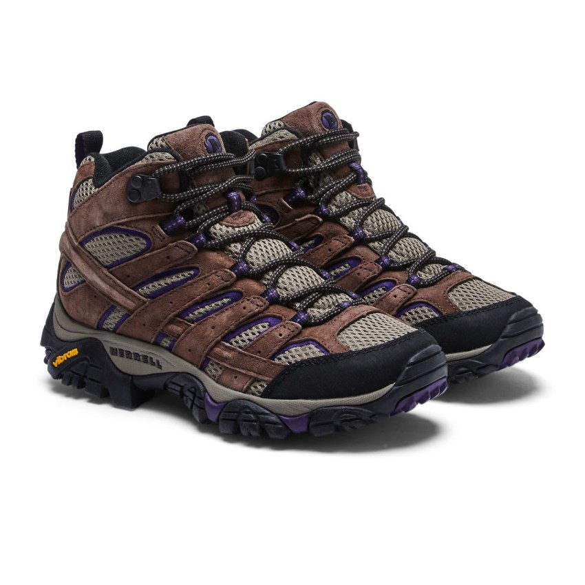 Chaussures Randonnée Merrell Moab 2 Mid Ventilator Marron Femme | Z.B.ONTC